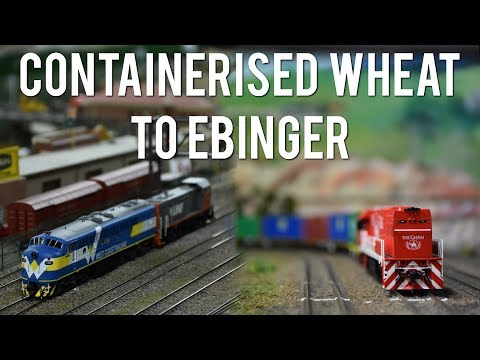 Containerized Wheat to Ebinger! (AMRA Victoria) | S302 & NR75