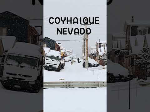 coyhaique nevado #chile #coyhaique #aysén #nieve #surdechile