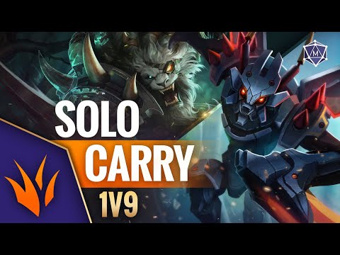 12 SOLO CARRY Junglers for Season 12 Solo Queue Ft. Virkayu