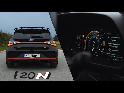 2021 Hyundai i20 N Performance: exhaust sound & launch control | 4K
