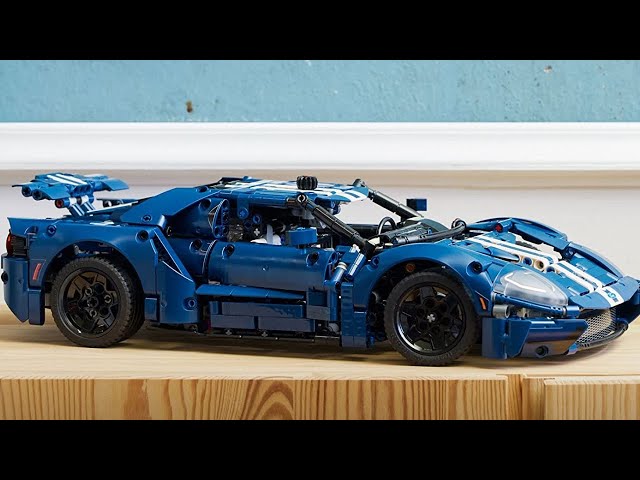 Vídeo relacionado con LEGO Technic Ford GT 2022, Maqueta para Construir para Adultos, Modelo de Coche a Escala 1:12, Edición Coleccionable, Réplica con Características 42154