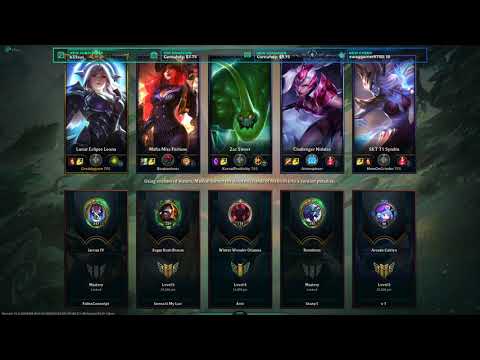League of Legends Clash Tournament Tier 1 Game 3 (Finals)