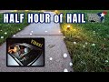 Half Hour of Hail Storm Video! Texas Storm Chasers
