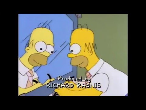 The Simpsons - Homer with glasses Video