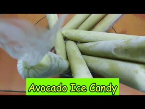 Easy to Make Avocado Ice Candy