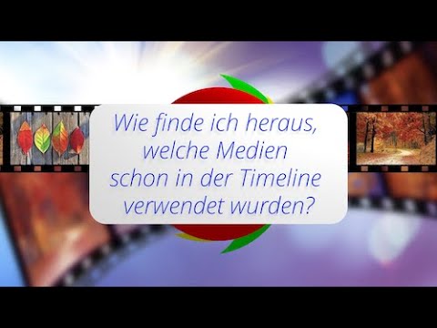 Wie finde ich heraus, welche Medien aus dem Media Pool schon in der Timeline verwendet wurden?