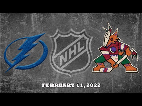 NHL Lightning vs Coyotes | Feb.11, 2022