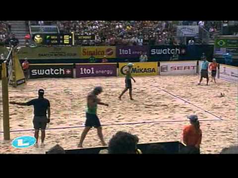 Emanuel-Alison BRA [1] Rogers-Dalhausser USA [4] 2-0 (22-20, 21-19) Final Grand Slam Gstaad 2011