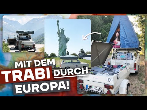 Racing 8.000 km with the german Trabant! | Father & daughter winning the 20 Nations Rallye