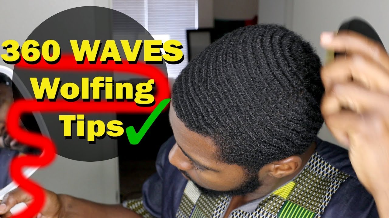 How To Take Care Of 360 Waves When Wolfing Coarse Hair Stop Over