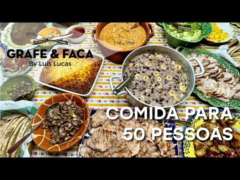 Fazer Almoço e Jantar para mais de 50 pessoas