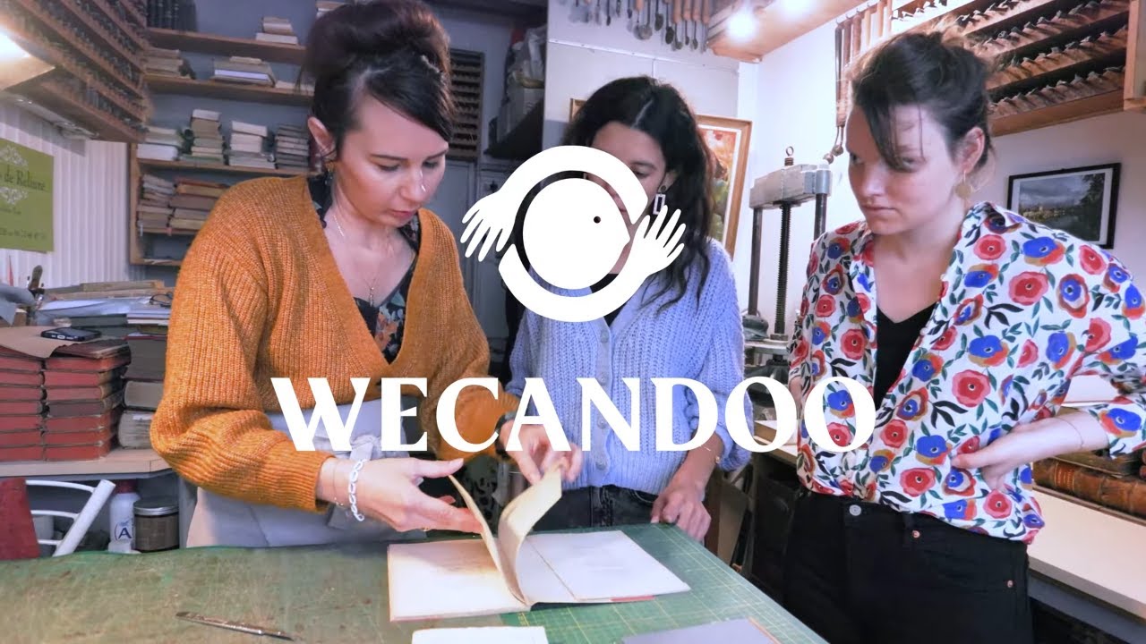 Reliez votre livre préféré avec Fédora, Meilleur Ouvrier de France (MOF) - Video