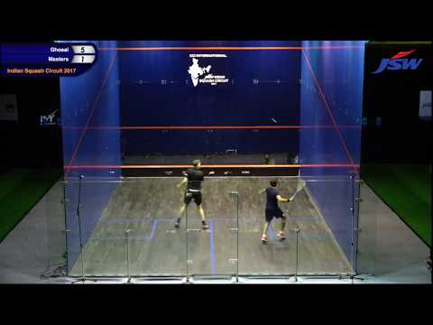 Round 1 - CCI International 2017 | Joshua Masters vs Saurav Ghosal