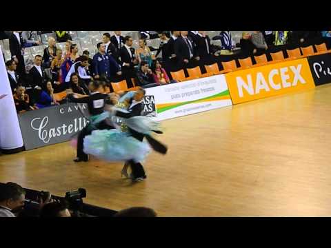 GS Cambrils 2013 Round 1 - Kirill Medianov & Antonina Maximova - english waltz