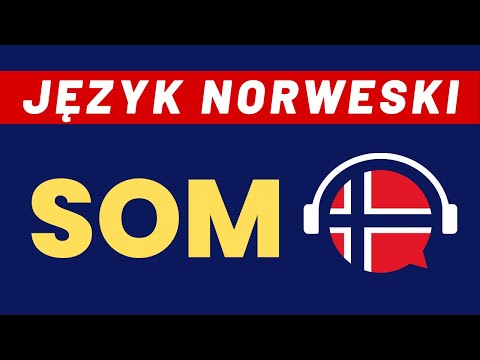 🇳🇴Język norweski: Bardzo przydatne słowo -  «som» -  | www.dogadajsie.com