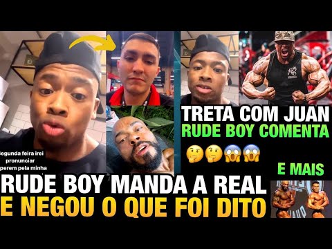 RUDE BOY FALA SOBRE ACUSAÇÃO DE AGRESSÃO FEITA POR JUAN AMORIM (EDITOR DA MAX TITANIUM)