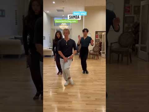 Samba basic step introduction - DanceWithOleg.com 🫶🏻