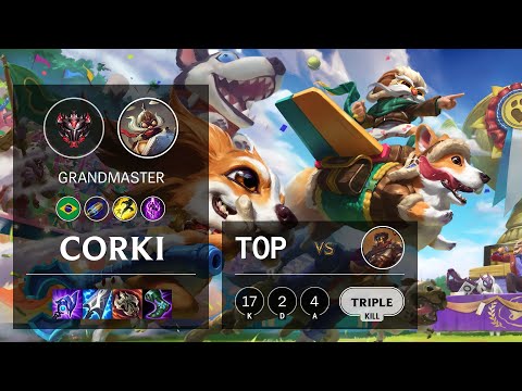 Corki Top vs Viktor - BR Grandmaster Patch 11.24b