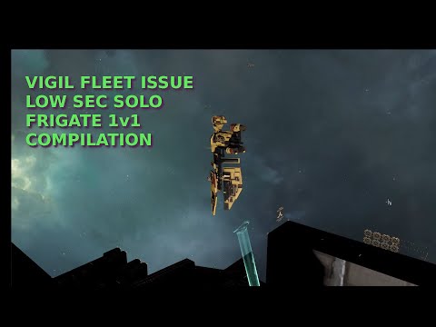 Vigil Fleet Issue True Solo - 1v1 against T1, Navy, and Pirate Frigates