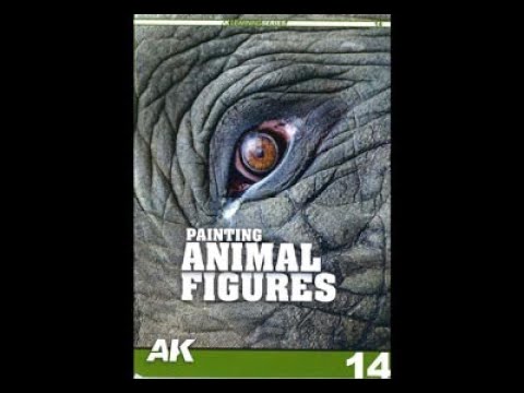 A MichToy FLIP-THRU: PAINTING ANIMAL FIGURES - AK INTERACTIVE LEARNING SERIES NO 14