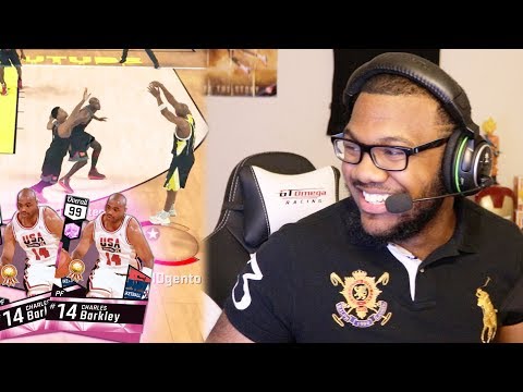 NBA 2k17 MyTeam - 99 OVR Pink Diamond Charles Barkley! 1st Gameplay vs All Diamond God Squad!!