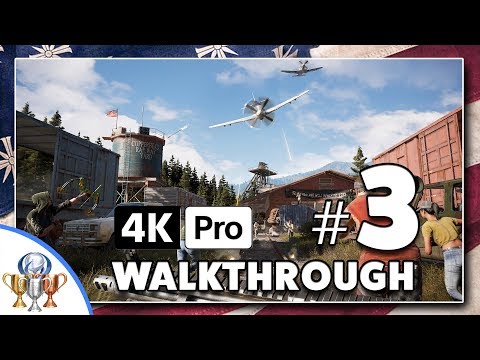 Far Cry 5 Gameplay Walkthrough Part 3 - Death Wish [4K PS4 Pro 2160p]