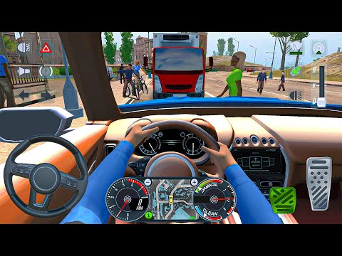 Super Taxi Simulator 2025: Aston Martin luxury Taxi city rush driving - Taxi game android gameplay