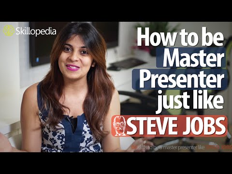 四招讓你的演講技巧突飛猛進！ (04 skills  to be a master presenter like Steve Jobs - Improve your Presentation Skills.)