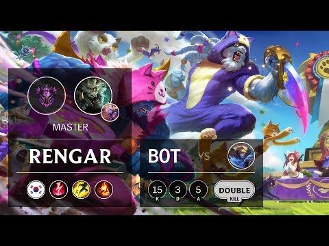 Rengar Bot vs Ezreal - KR Master Patch 9.9