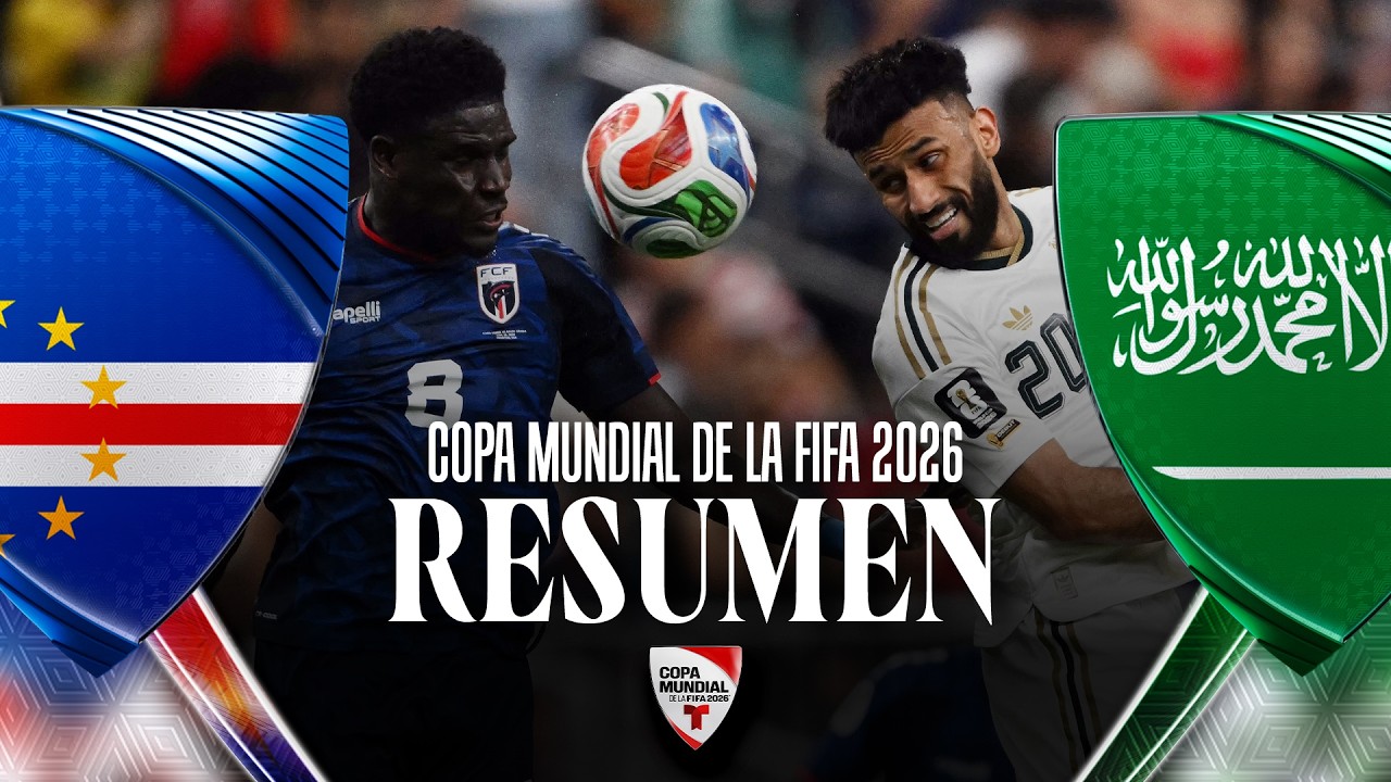 Resumen Cabo Verde vs Arabia Saudita