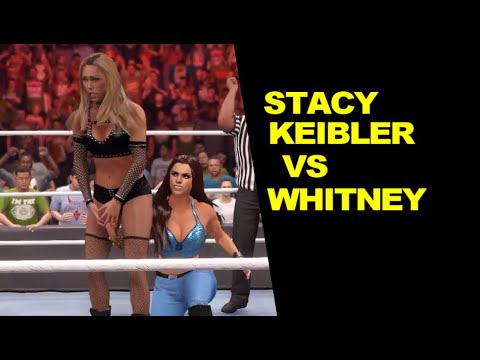 WWE 2K22 Stacy Keibler vs Whitney - Extreme Rules