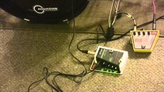 Video thumbnail for Minor Concussion and live drums by Rainger FX
