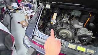 Porsche 911 3.2 Carrera E.M - Car running normal after replacing sensors.