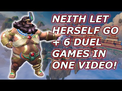 Neith Let Herself Go, 6 Duel Games In A Single Video! - Season 8 Masters Ranked 1v1 Duel - SMITE