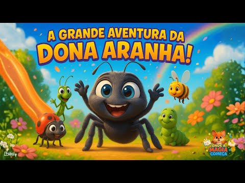 The Great Adventure of Miss Spider - Children's Story #childrensstory #bedtimestories