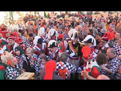 Storico Carnevale di Ivrea 2025 - foto Scacchi e Arduini con Mugnaia e Generale