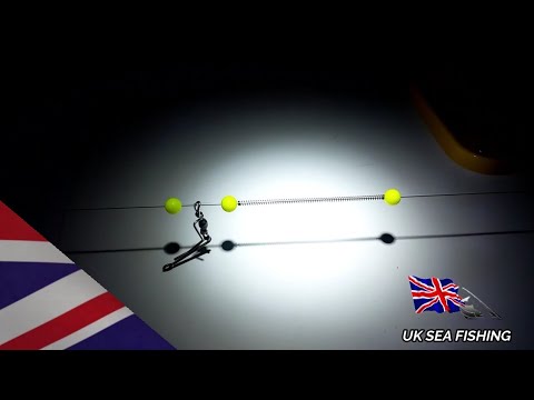 UK Sea Fishing Rig - 2 Hook Clipped Distance Rig