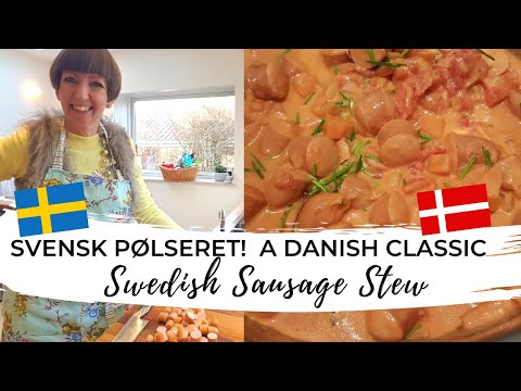 Easy Swedish Recipes - Sausage Stew (frankfurter) Danish Hygge Food, Svensk Pølsegryde!