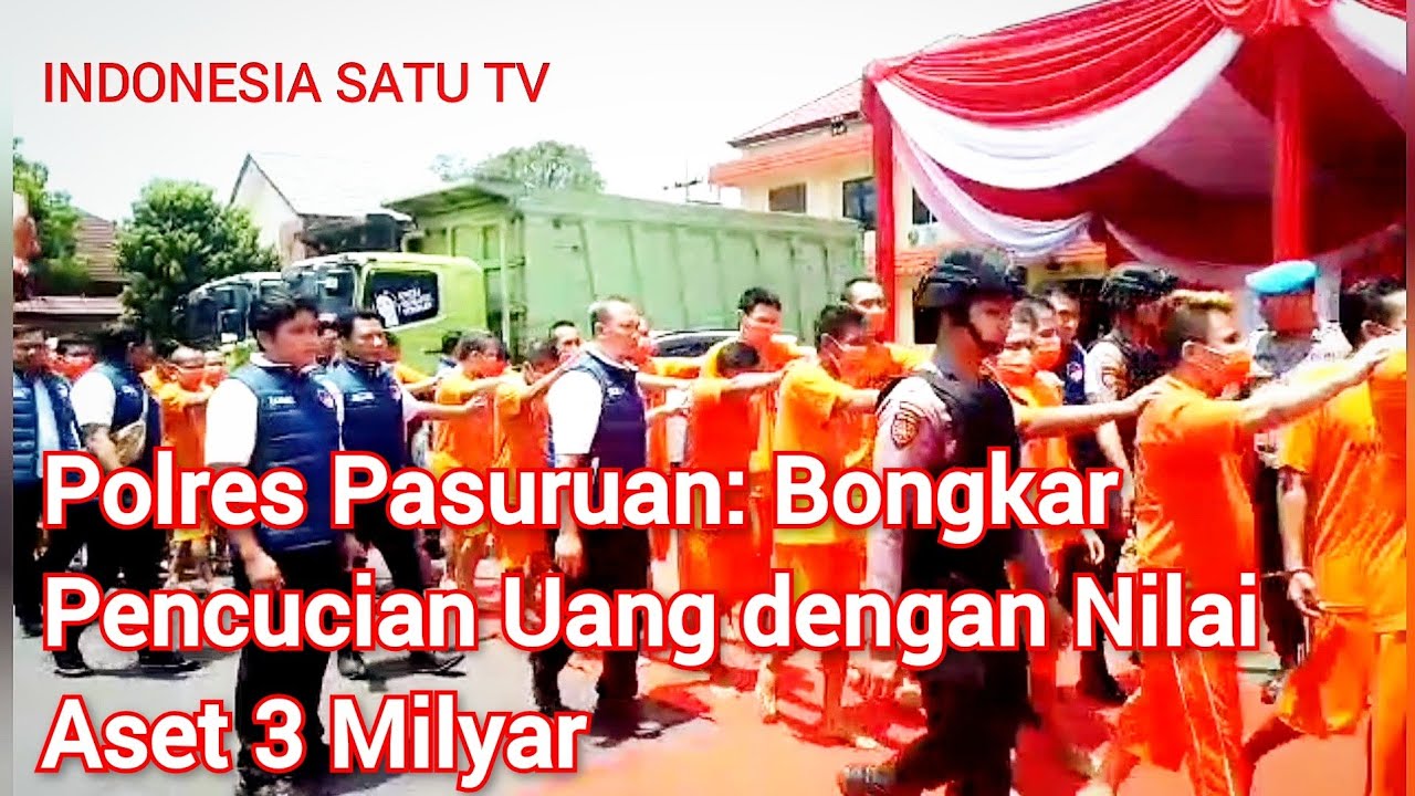  Bongkar Pencucian Uang dengan Nilai Aset Rp 3 Milyar