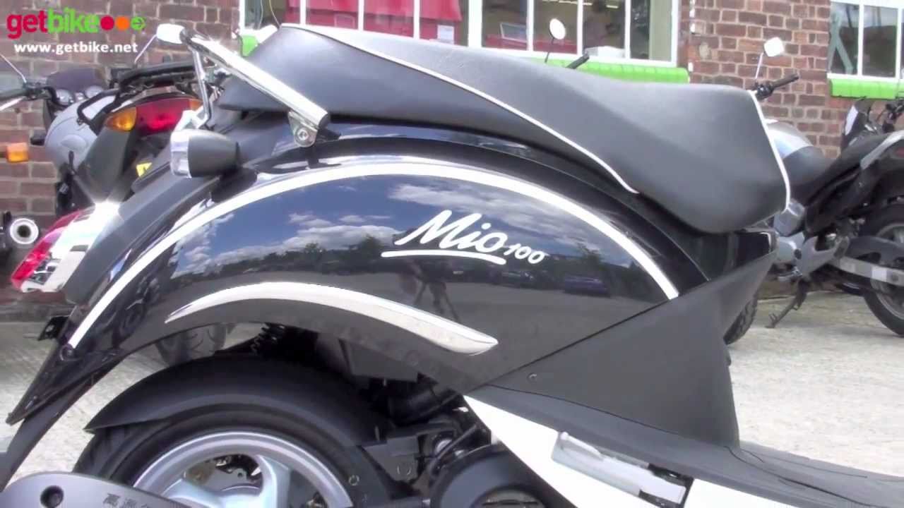 Sym Mio 100 2011 Walk-around by GetBike - Unregistered