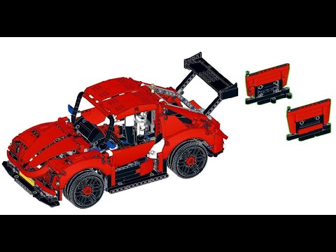 LEGO® 42125 Alternate Build - Technic Ferrari 488 GTE AF Corse 51 - Volkswagen Cup Part 1
