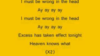 Example Wrong in the head Lyrics