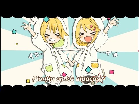 (Kagamine Rin·Len) Tayori ni naruze ☆ Alpaca! [Confía en las alpacas] (Sub español & romaji)