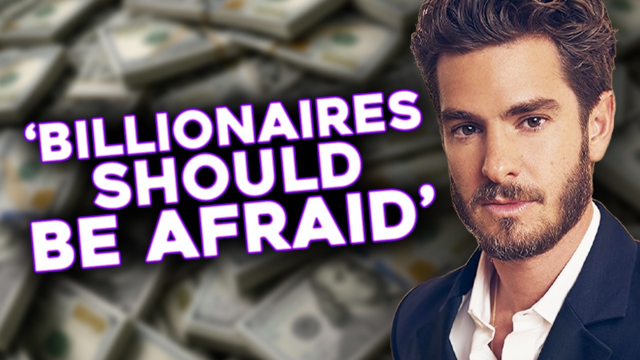 Millionaire Andrew Garfield Virtue Signals About 'Scaring' Billionaires