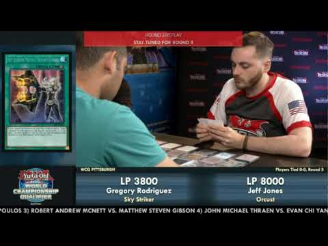 Greagory Rodriguez Jeff Jones Striker Orcust Yu-Gi-Oh! World Championship Qualifier Pittsburgh 2019