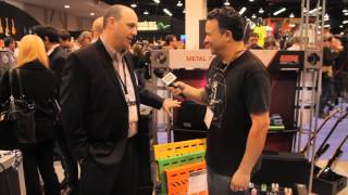 Video thumbnail for Gator Metal Pedal Boards Demo Live from NAMM 2015 by MusicStoreLive.com