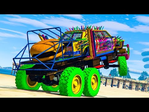 EPIC PARKOUR WITH SPECIAL VEHICLE !! GTA V ONLINE - GTA 5 ONLINE