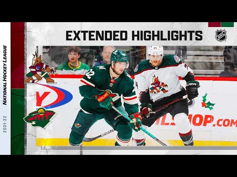 Arizona Coyotes vs Minnesota Wild Nov 30, 2021 HIGHLIGHTS