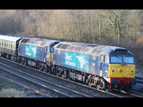 Clay Cross 18.01.2020, The DRS class 20 farewell railtour