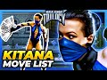 KITANA MOVE LIST Mortal Kombat Trilogy MKT